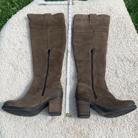 Knee high suede Bos & Co. khaki tan Horton EU40 - Picture 5 of 12
